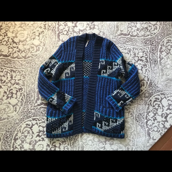 NWT Free People Time and Again Loose Knit Cardigan - Picture 5 of 8